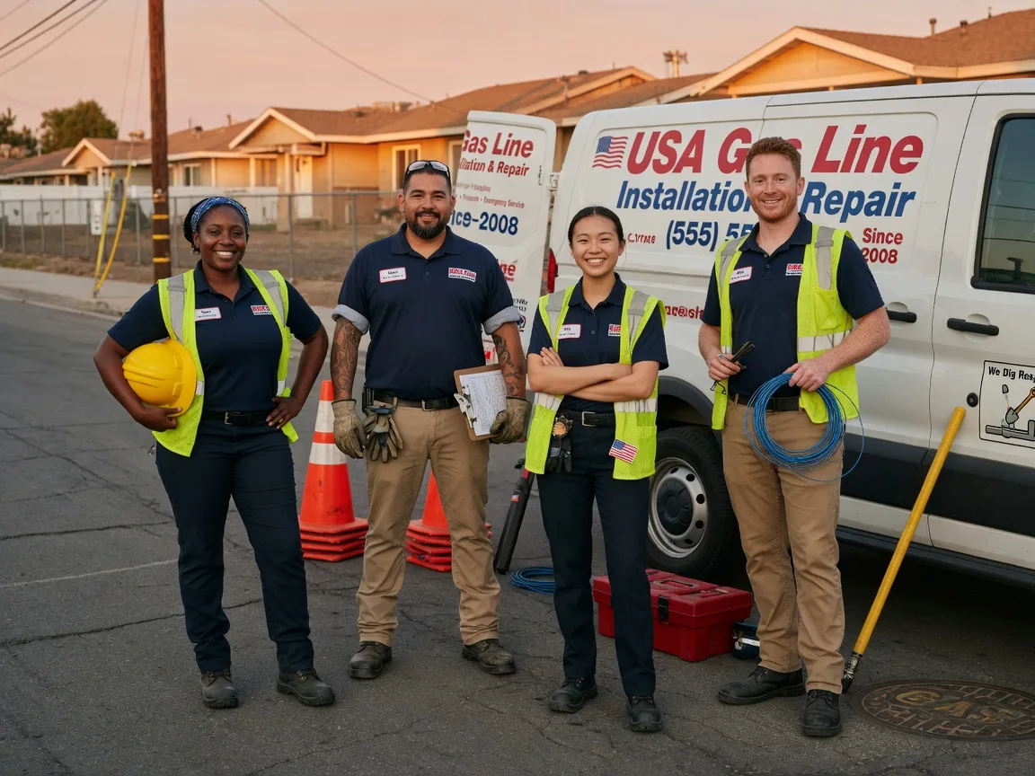 Gas Line Installation company in Leonore, IL